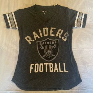 NFL Raiders team woman’s shirt.